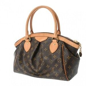 Louis Vuitton Brown Canvas Handbag Tivoli Monogram